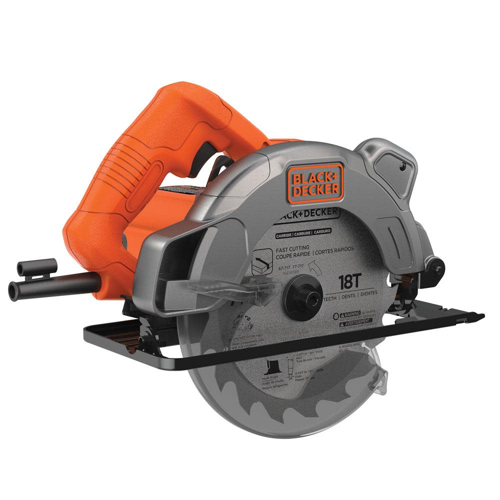 Black and Decker 13-Amp 7-1/4-in Corded Circular Saw - Flockneti
