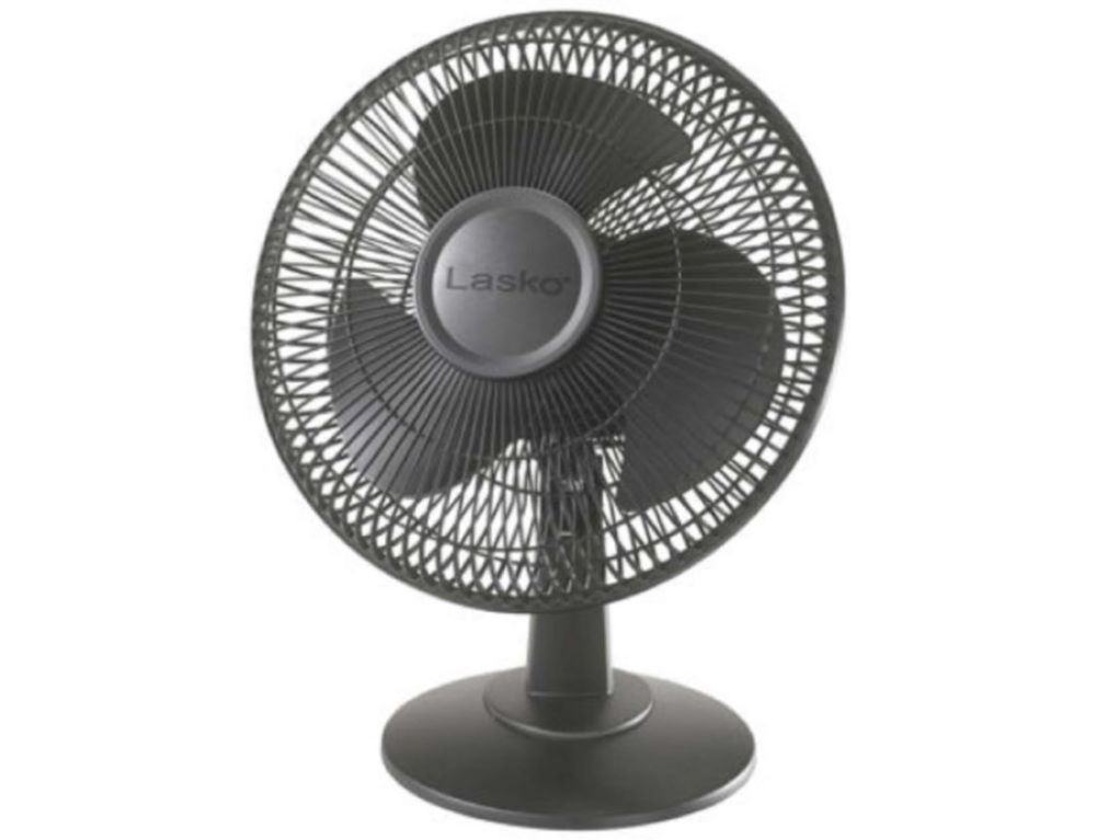 Lasko Oscillating Table Fan 16.5″ H X 12″ D 3 Speed - Flockneti