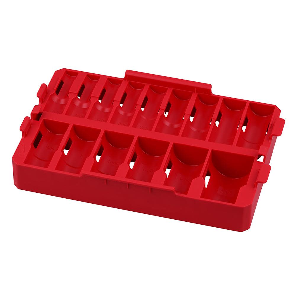 Milwaukee SHOCKWAVE Impact Duty Socket 1/2 Dr 15pc Tray Only - Flockneti