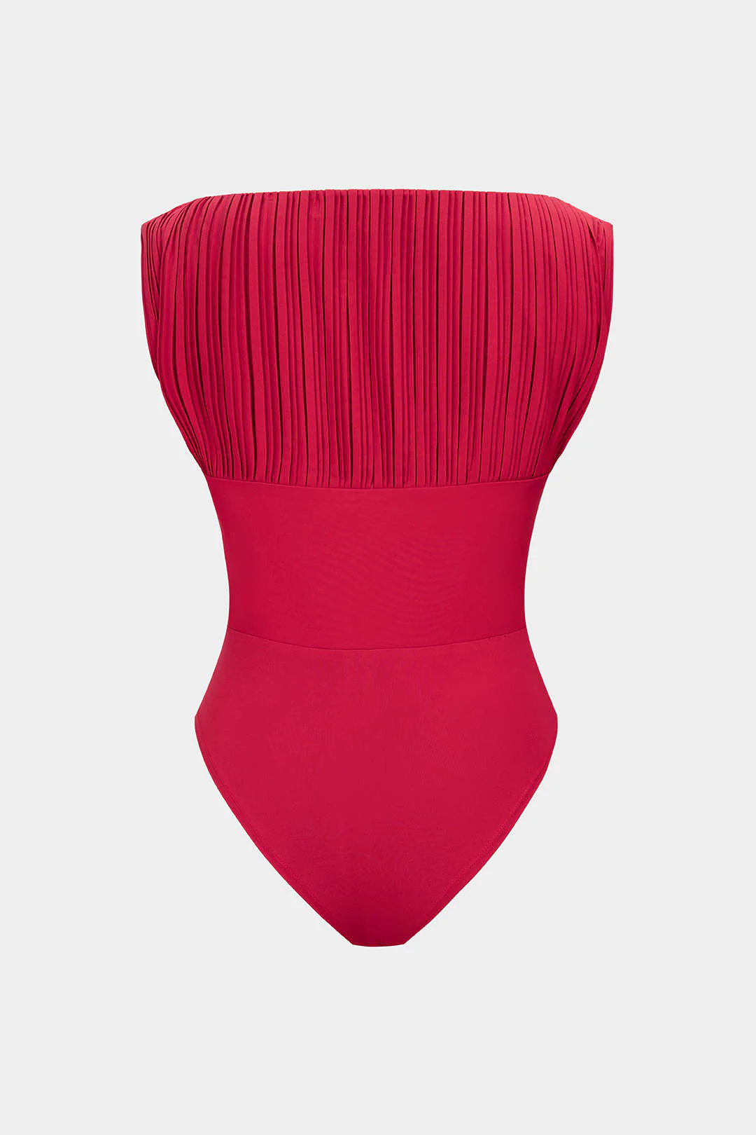 Pleated Sleeveless Bodysuit - Flockneti
