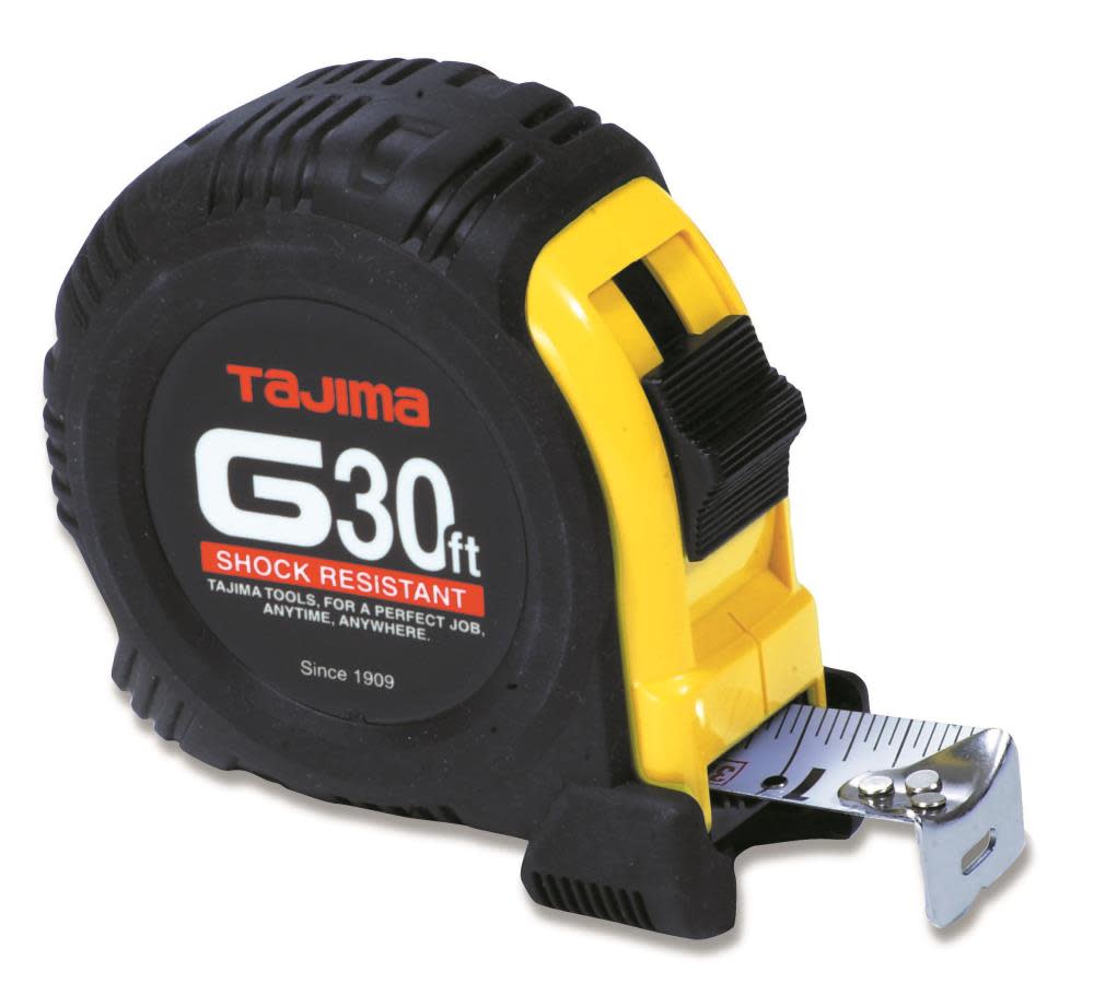 Tajima 30 Ft. Easy-To-Read Standard Scale Tape Measure - Flockneti
