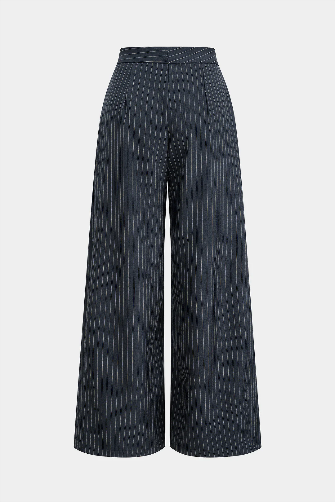 Stripes Print Wide Leg Pants - Flockneti