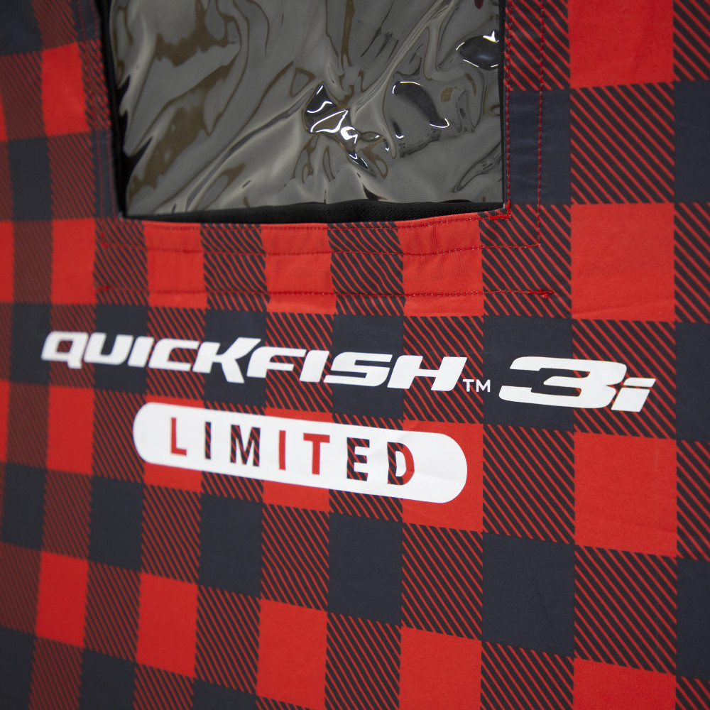 Eskimo Quickfish 3i Plaid Limited Ice Fishing House Portable - Flockneti