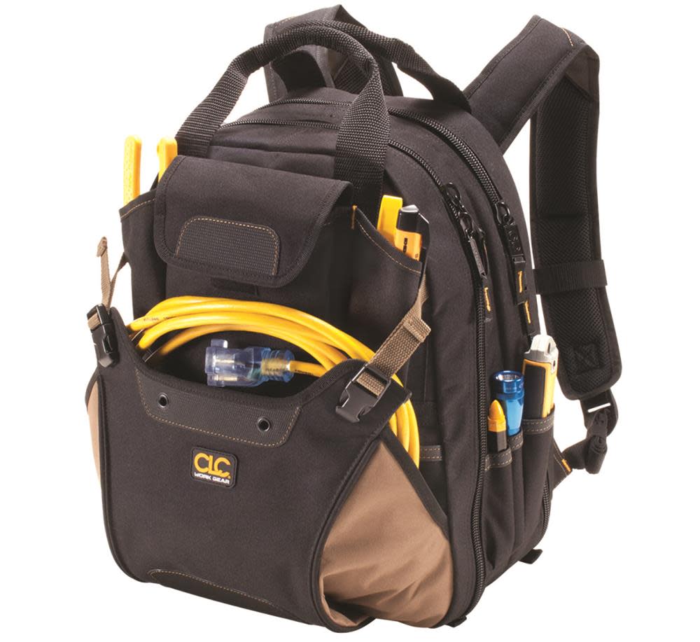 CLC Custom LeatherCraft 44 Pocket Deluxe Tool Backpack - Flockneti