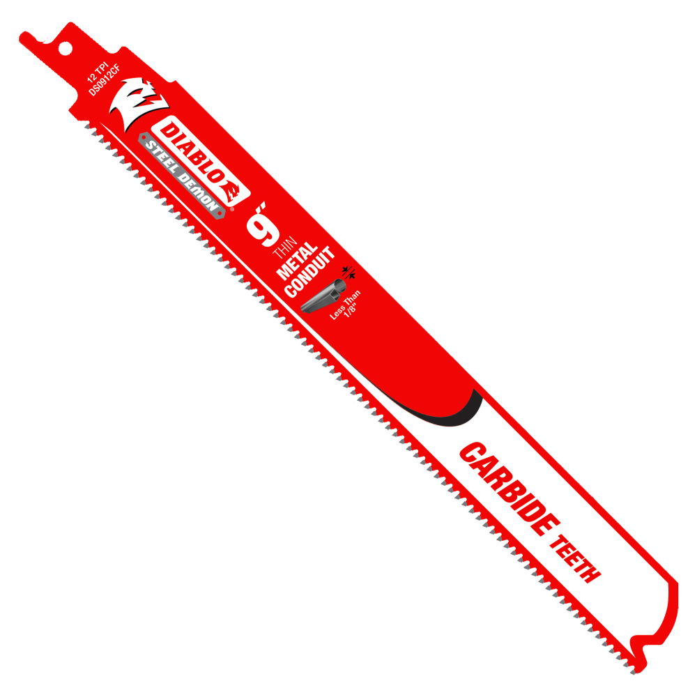 Diablo Tools 9″ Steel Demon Carbide Blades for Thin Metal Conduit Cutting - Flockneti