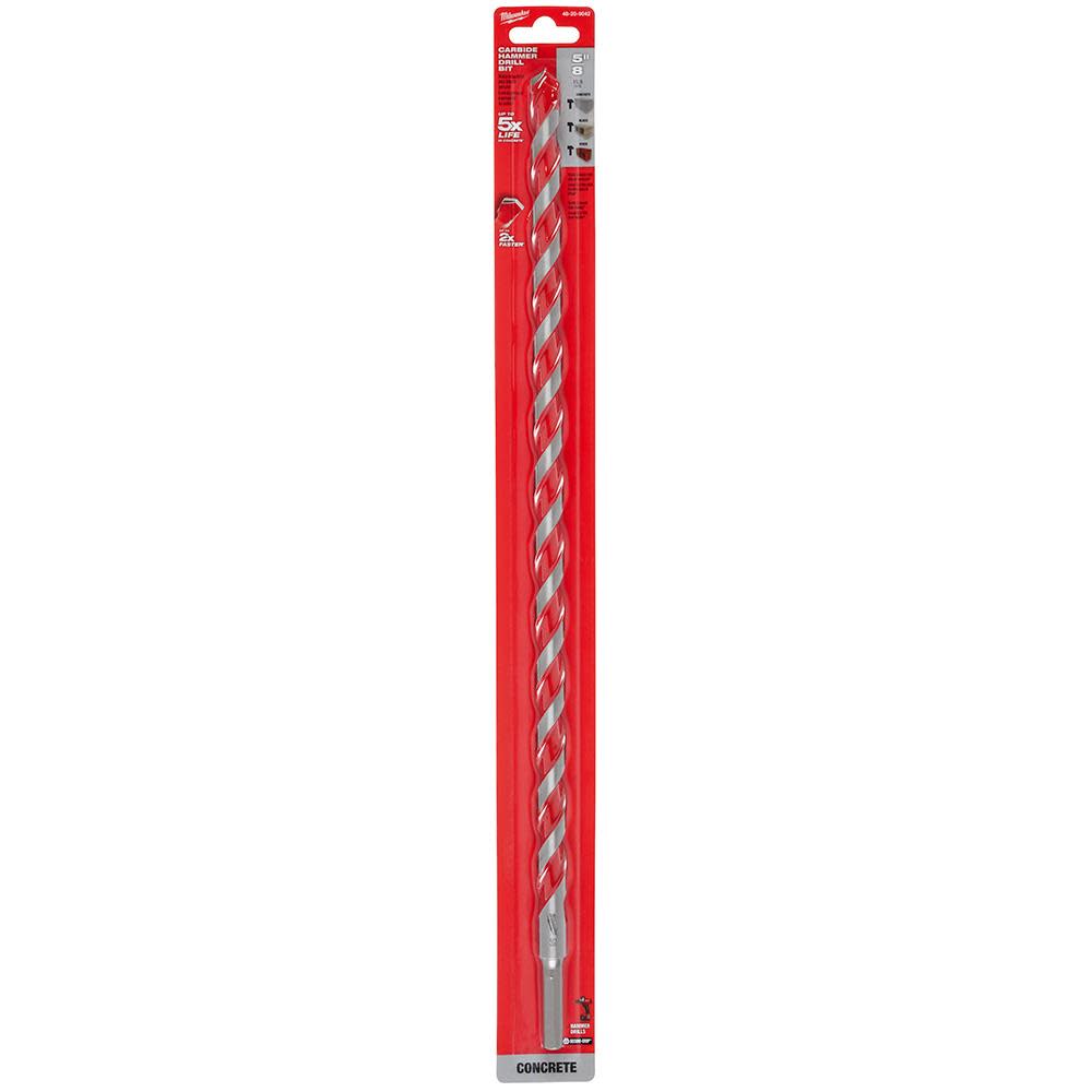 Milwaukee SHOCKWAVE Carbide Hammer Drill Bit 5/8″x16″x18″ - Flockneti