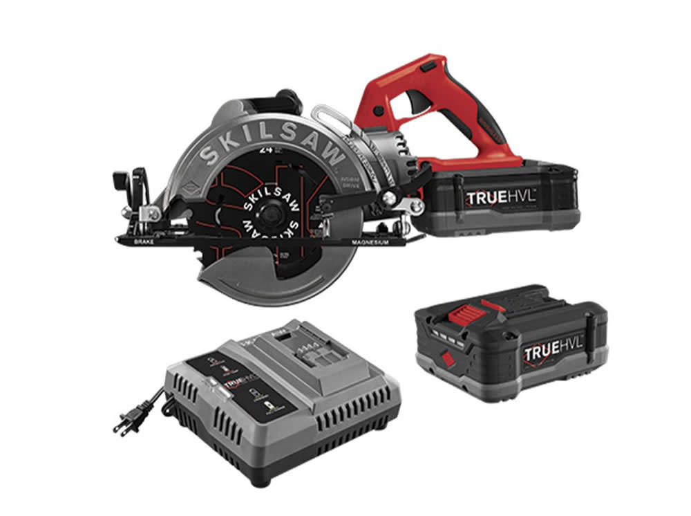 Skilsaw Worm Drive Saw TRUEHVL Kit & Blade - Flockneti