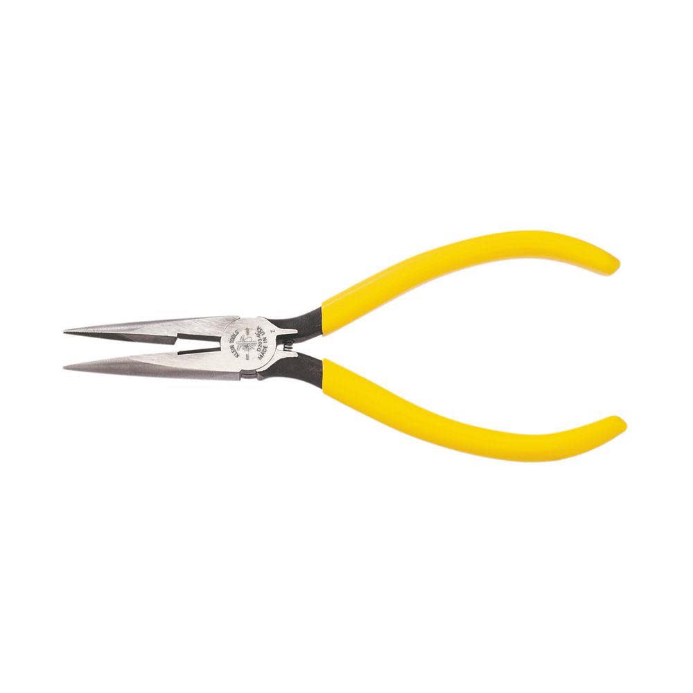 Klein Tools 6″ Long Nose Pliers Cut w/Spring - Flockneti