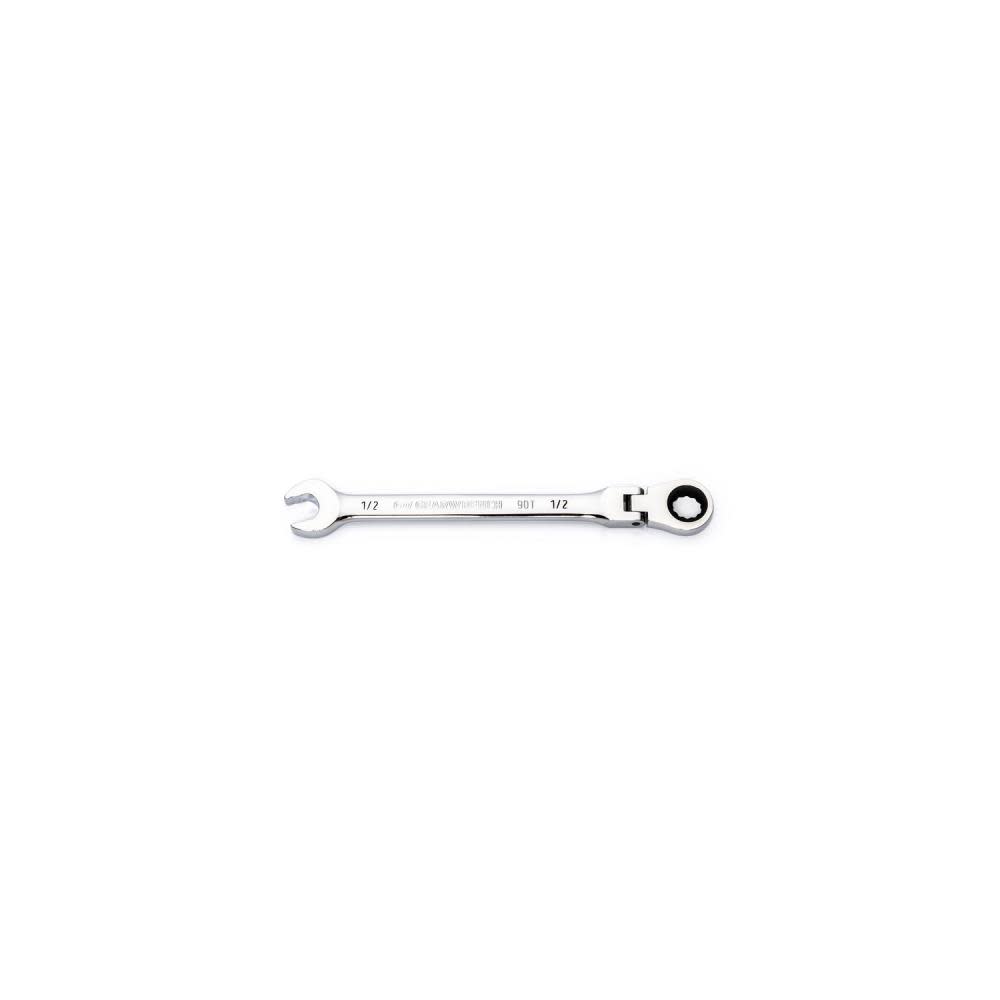 GEARWRENCH 1/2″ 90T 12 Point Flex Head Ratcheting Combination Wrench - Flockneti