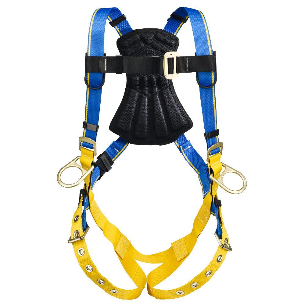 Werner Blue Armor 1000 Positioning Harness – Medium/Large - Flockneti