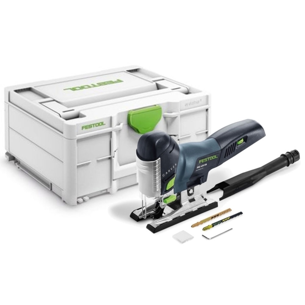 Festool PSC 420 EB Cordless Carvex Jigsaw BASIC/Tool Only with Systainer 576522 - Flockneti