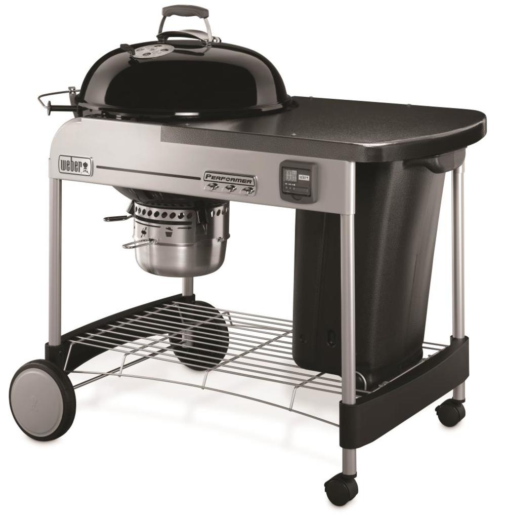 Weber Performer Premium Black Charcoal 22 In. Grill - Flockneti