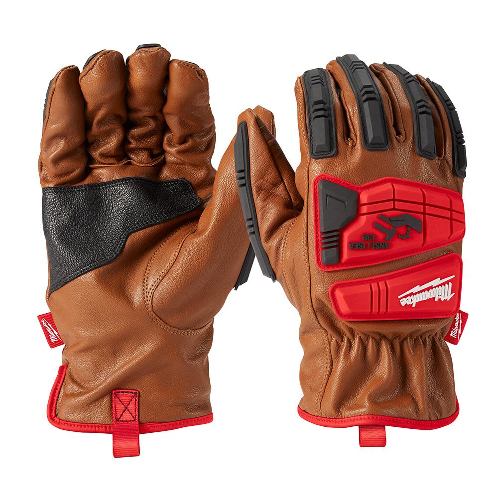 Milwaukee Impact Cut Level 3 Gloves Goatskin Leather - Flockneti