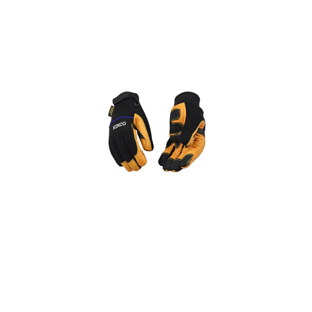 Kinco Premium Grain Goatskin & Synthetic Hybrid Glove - Flockneti