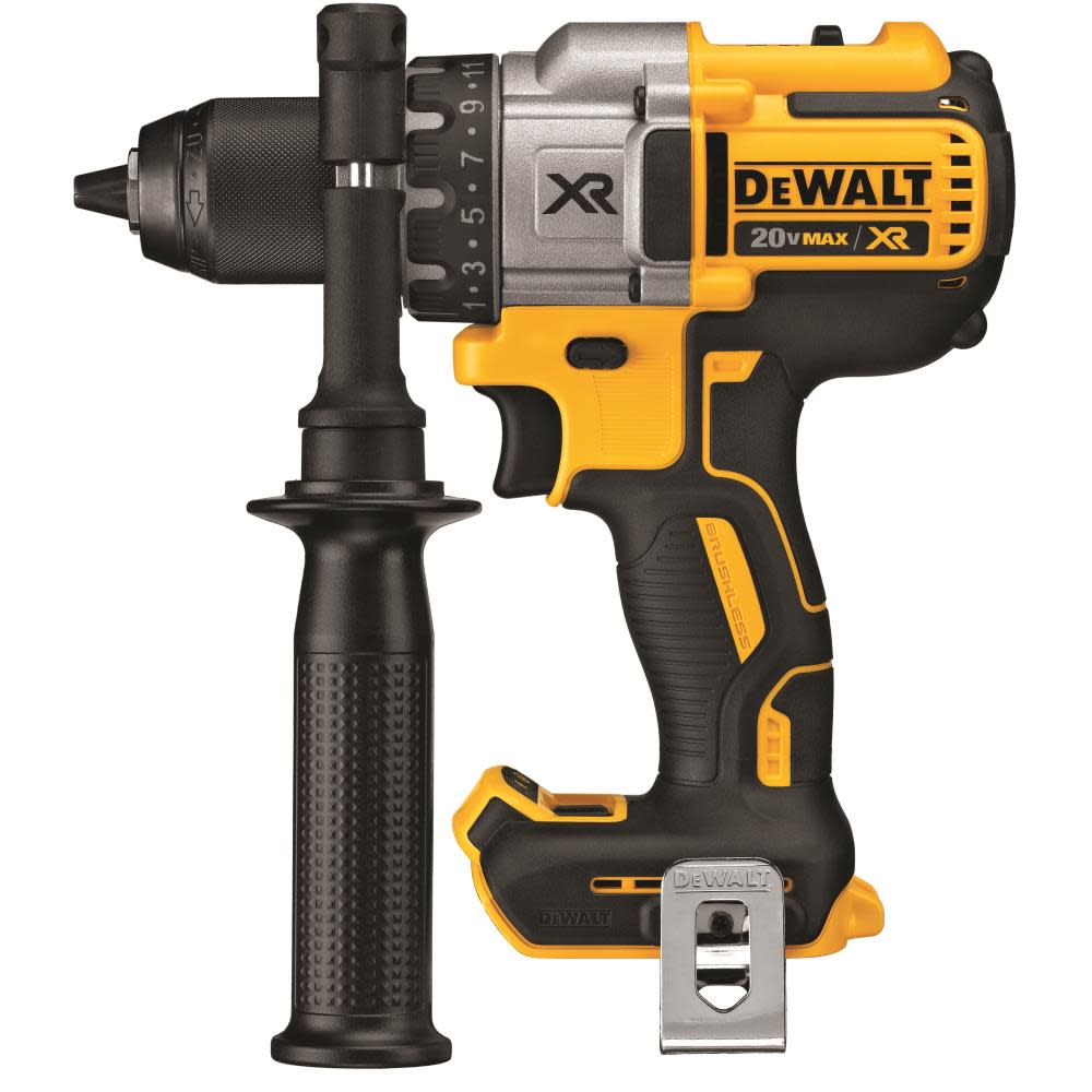 DEWALT DCD991B – 20V MAX XR LITHIUM ION BRUSHLESS 3-SPEED DRILL/DRIVER BARE TOOL - Flockneti