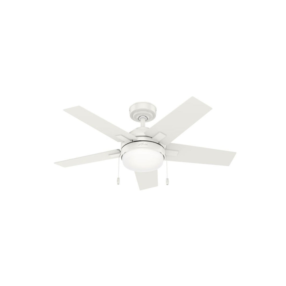 Hunter Fan Barlett Ceiling Fan 44″ Fresh White Fresh White - Flockneti