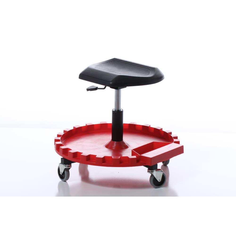 Traxion Row Seat with 2.5 In. Casters - Flockneti