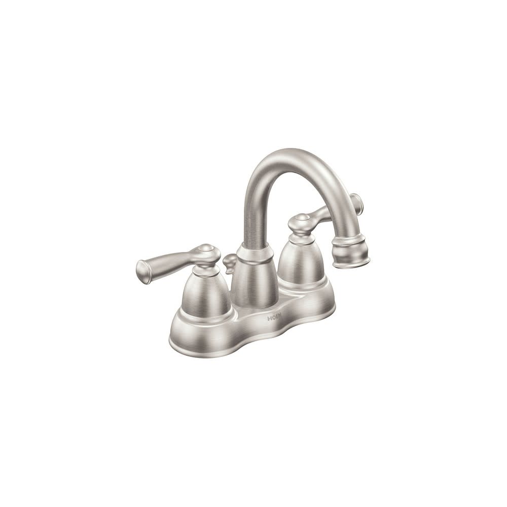 Moen Banbury Bathroom Faucet Spot Resist Nickel 2 Handle High Arc - Flockneti