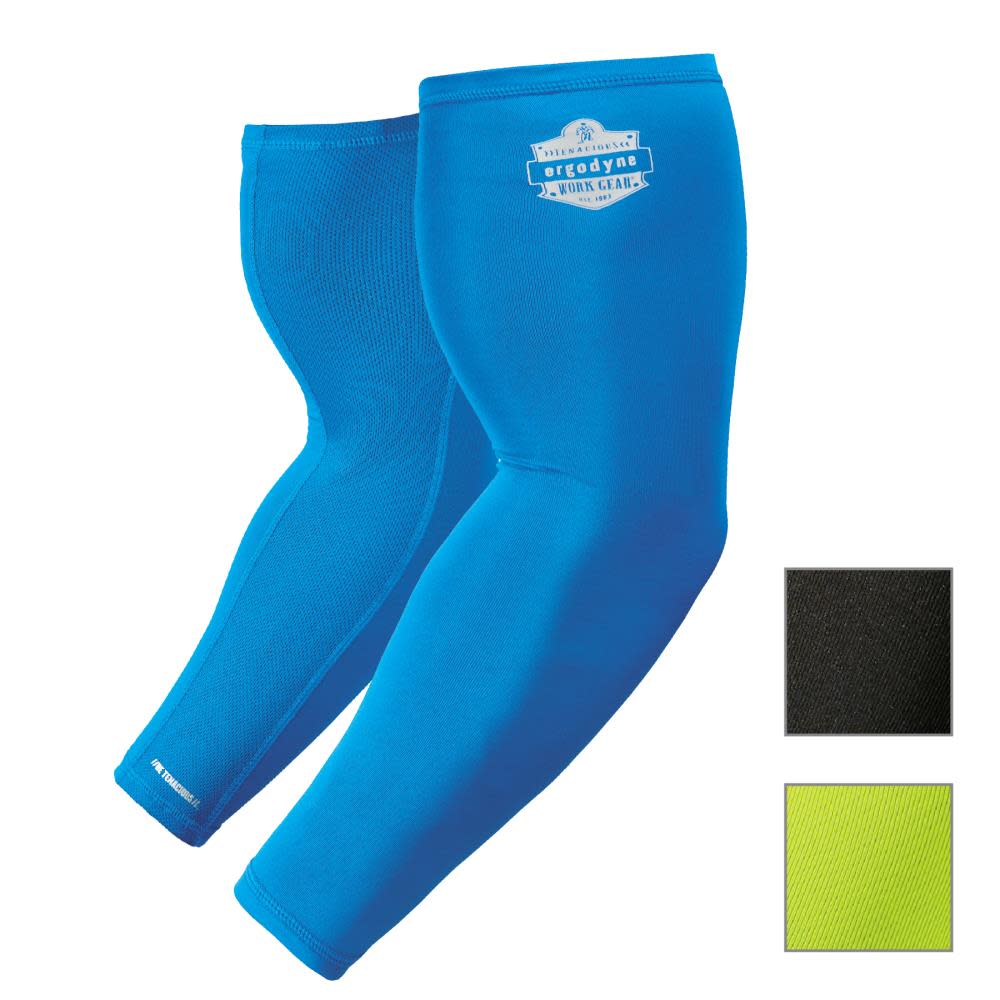 Ergodyne Chill Its 6690 Cooling Arm Sleeves Blue XL - Flockneti