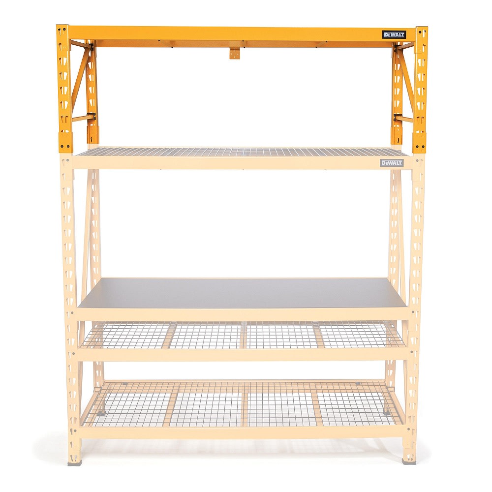 2-Foot Tall 1-Shelf Height Extender Kit for 6-Foot Storage Rack - Flockneti