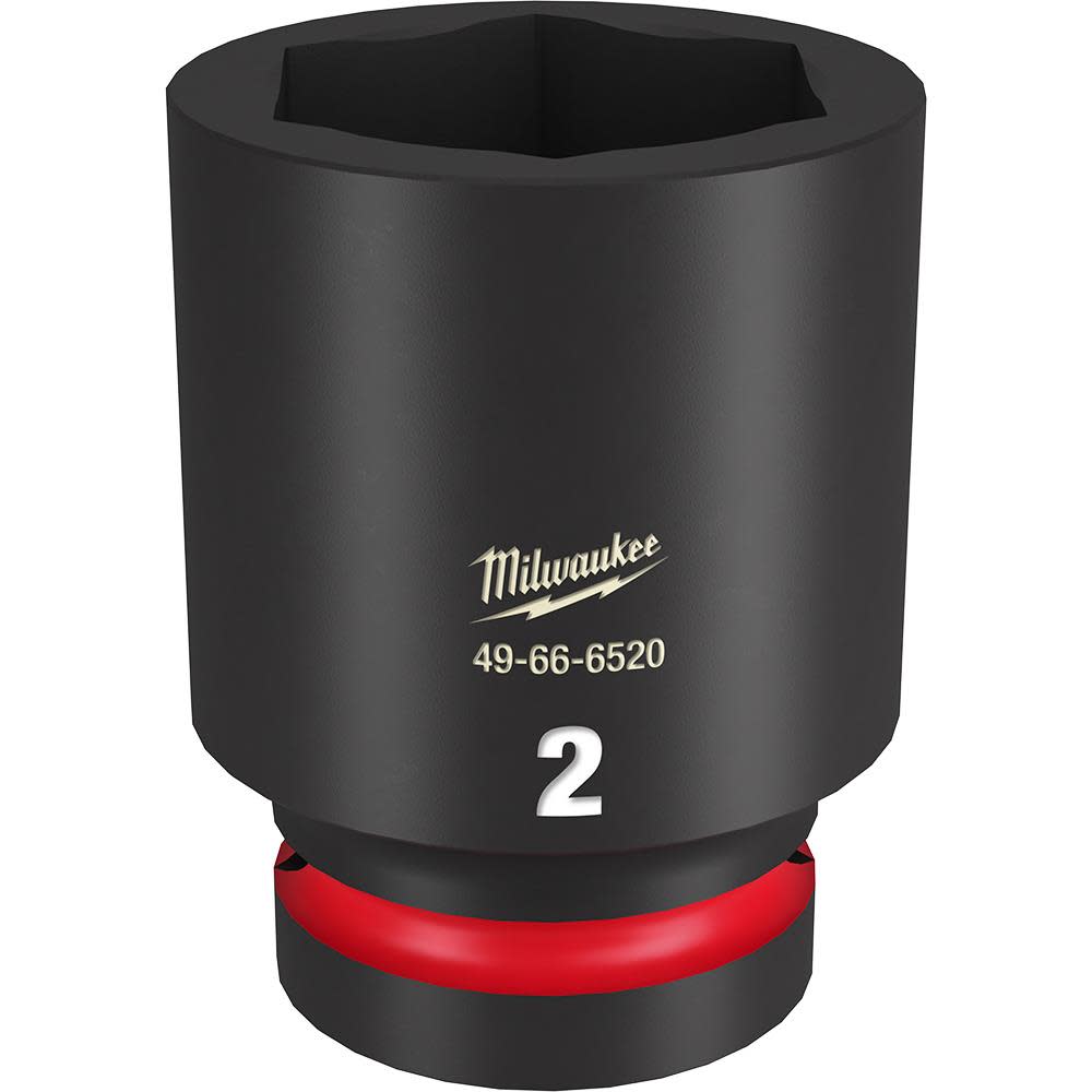 Milwaukee SHOCKWAVE Impact Duty Socket 1″ Drive 2″ Deep 6 Point - Flockneti