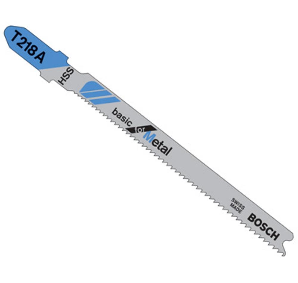 Bosch 5 pc. 3-5/8 In. 17-24 TPI Basic for Metal T Shank Jig Saw Blades - Flockneti