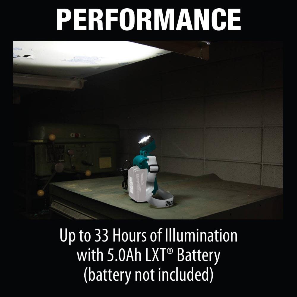 Makita 18V LXT Lithium-Ion Cordless L.E.D. Headlamp Headlamp Only - Flockneti