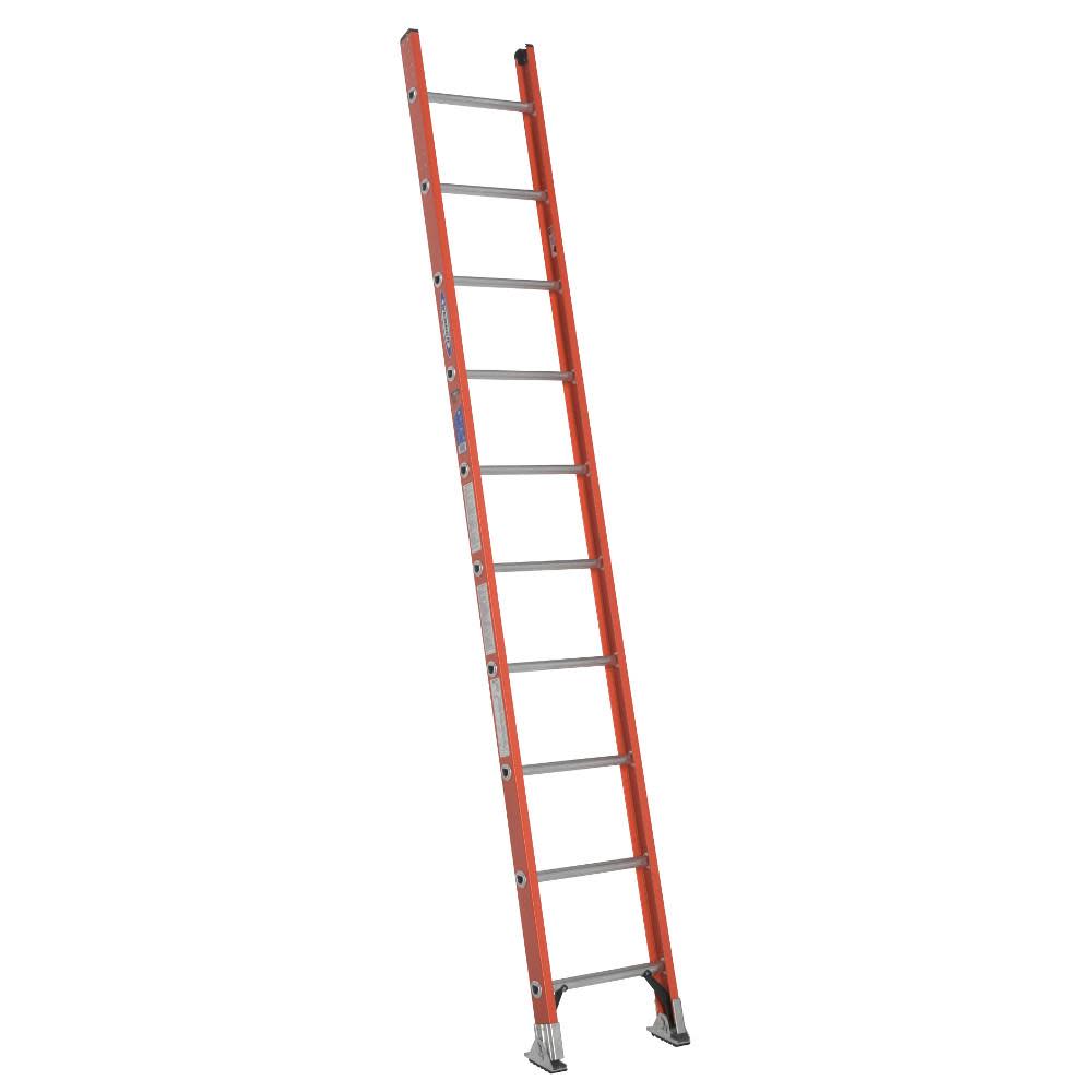 Werner 10 Ft. Type IA Fiberglass Straight Ladder - Flockneti