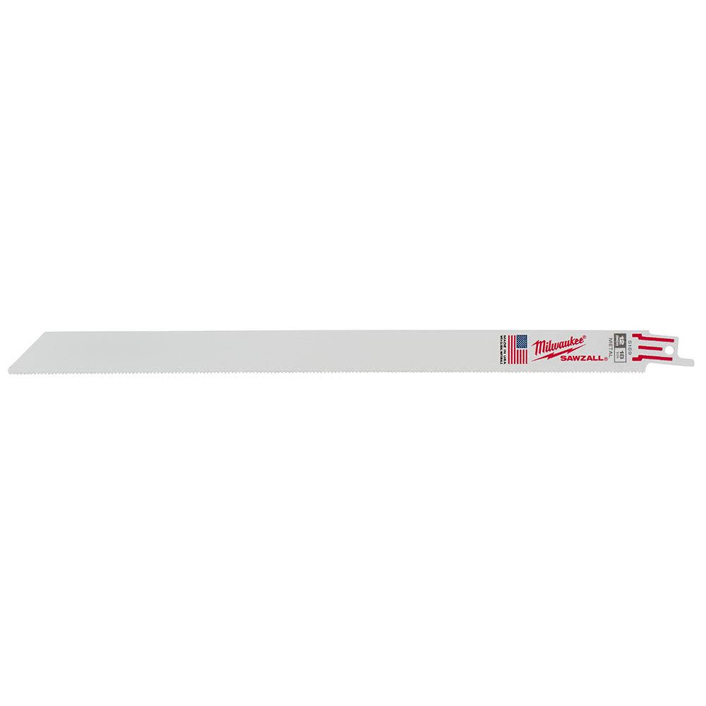 Milwaukee 12 in. 18 TPI Thin Kerf SAWZALL Blades (50 Pack) - Flockneti