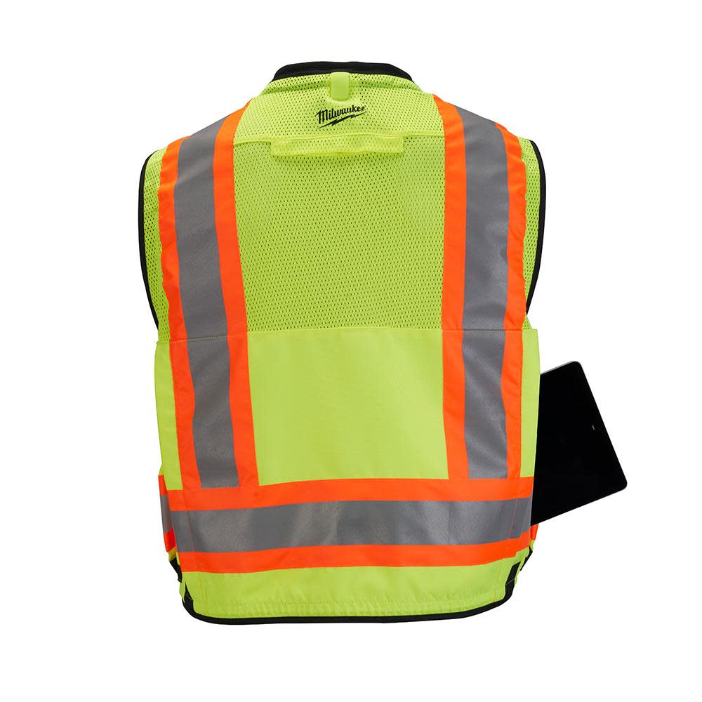 Milwaukee High Vis Surveyors Safety Vest Class 2 - Flockneti