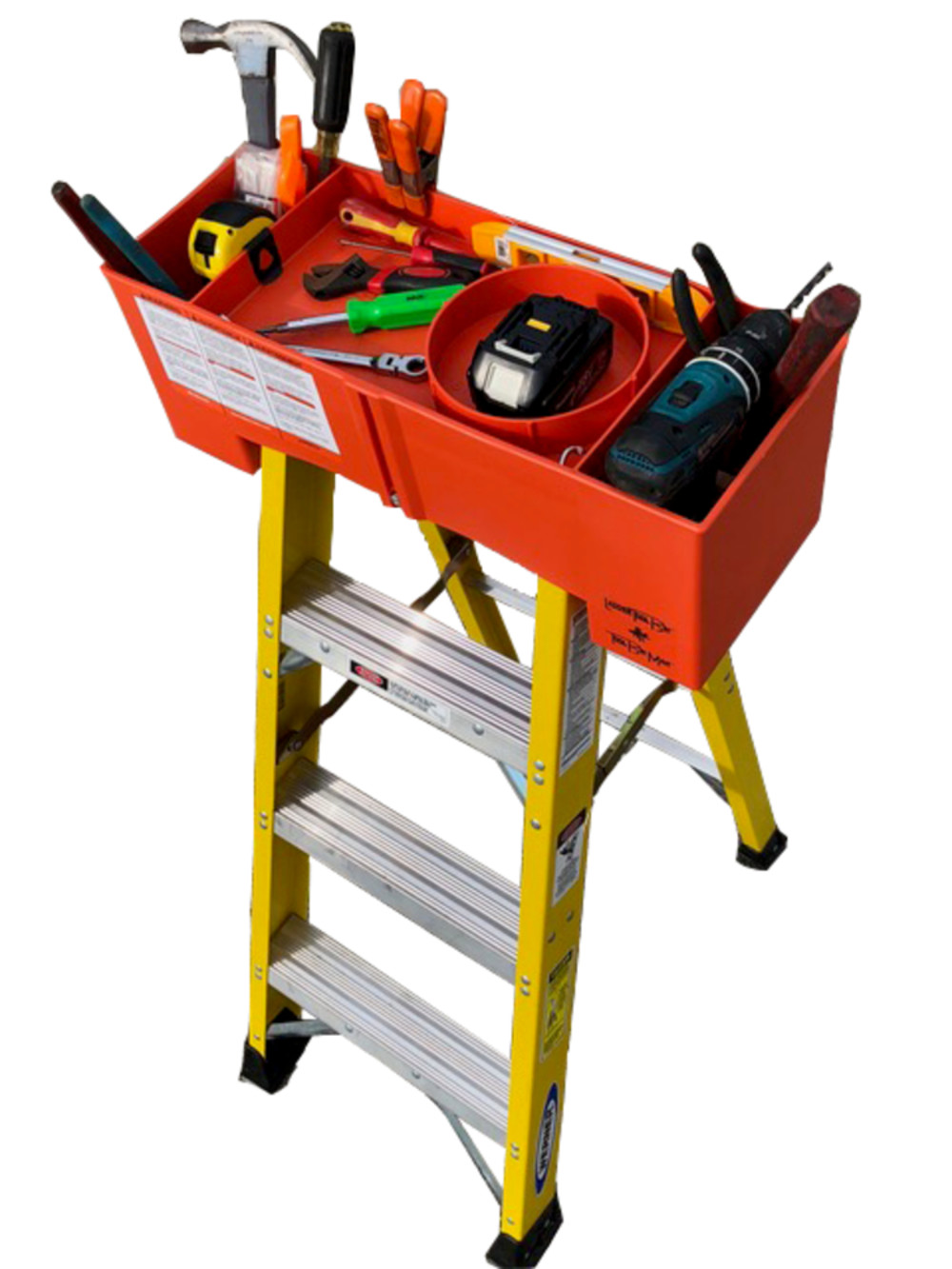 Demores Innovative Design Ladder Tool Bin - Flockneti