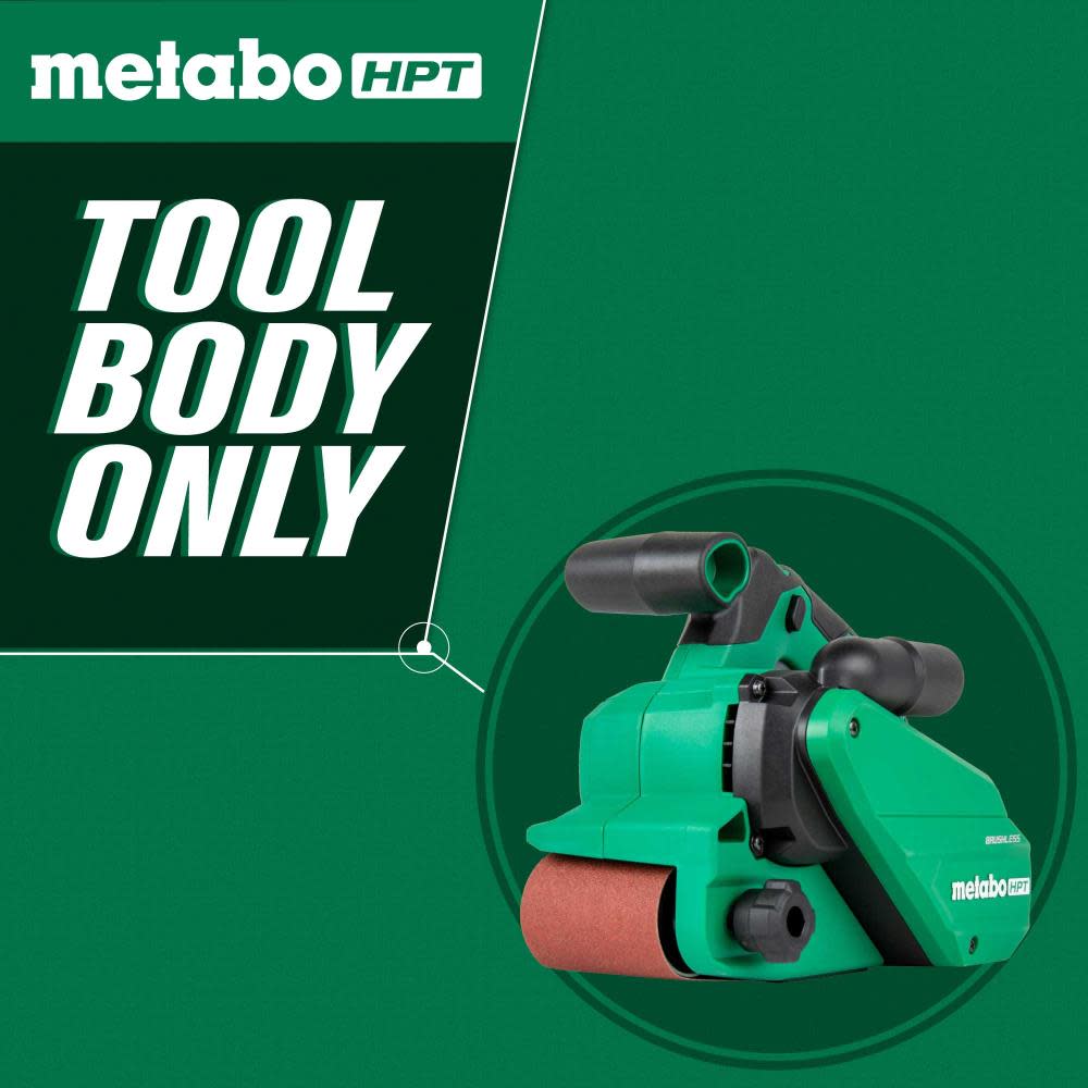 Metabo HPT 36V MultiVolt Cordless Brushless 3″ x 21″ Belt Sander - Flockneti