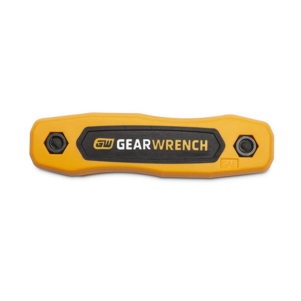 GEARWRENCH Hex Key Set SAE Folding 9pc - Flockneti