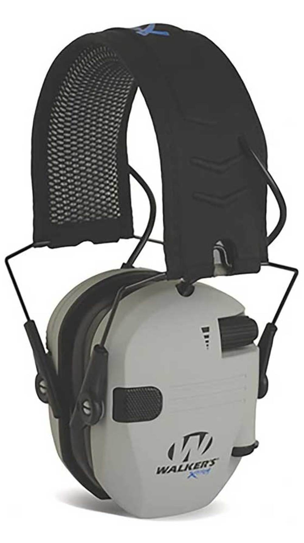 Walkers Safety XTRM Digital Razor Slim Electronic Muff Grey - Flockneti