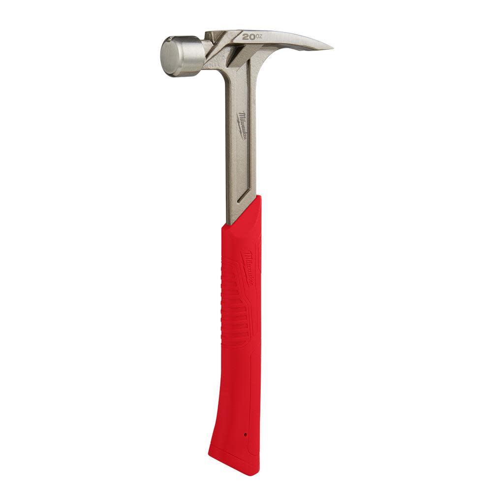 Milwaukee 20oz Smooth Face Rip Claw Hammer - Flockneti