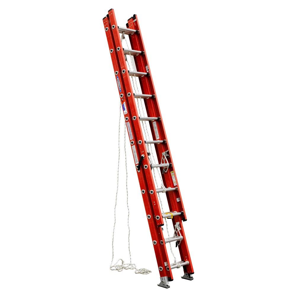 Werner 28 Ft. Type IA Fiberglass Compact Extension Ladder - Flockneti
