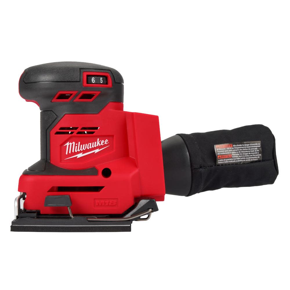 Milwaukee M18 Orbital 1/4 Sheet Sander - Flockneti