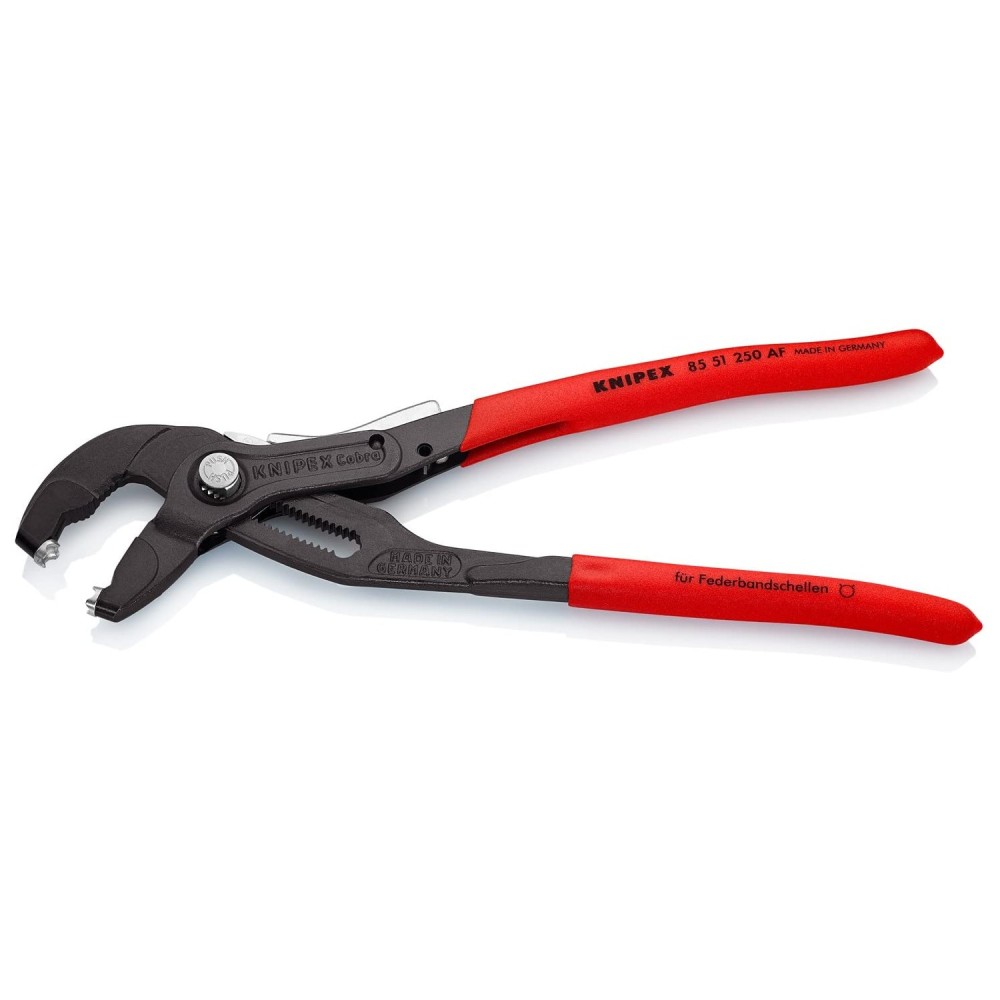 Knipex Spring Hose Clamp Pliers with Retainer 250mm - Flockneti