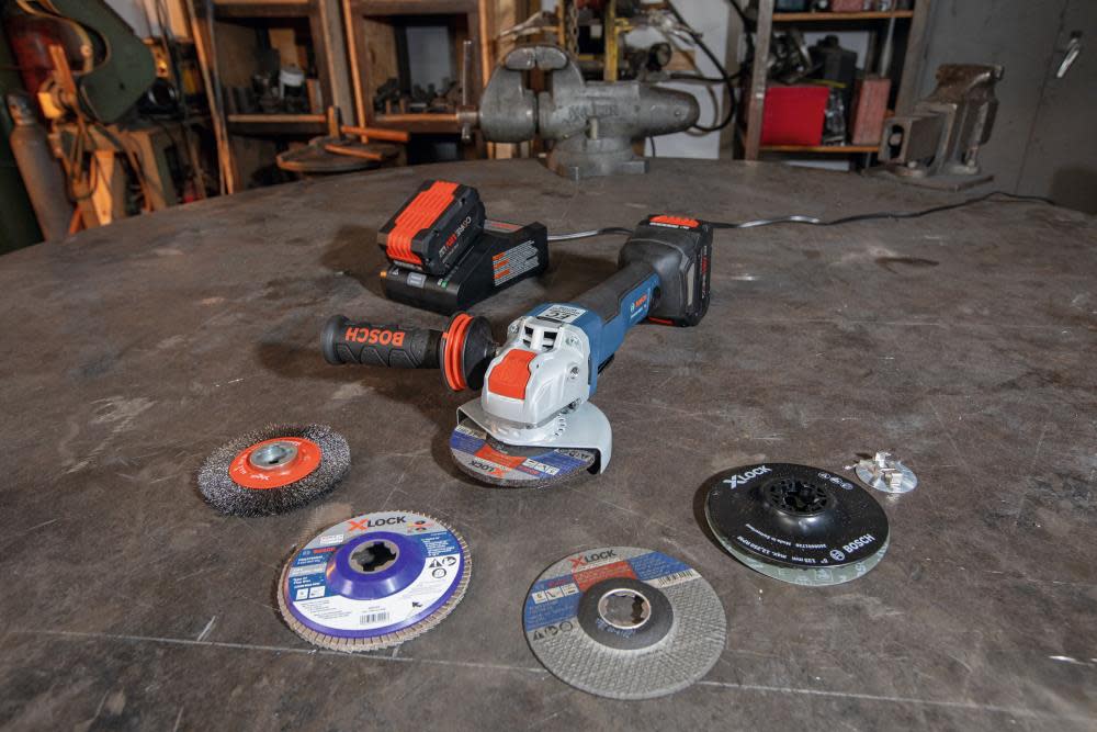 Bosch X LOCK Arbor Type 29 120 Grit Flap Disc 6″ - Flockneti