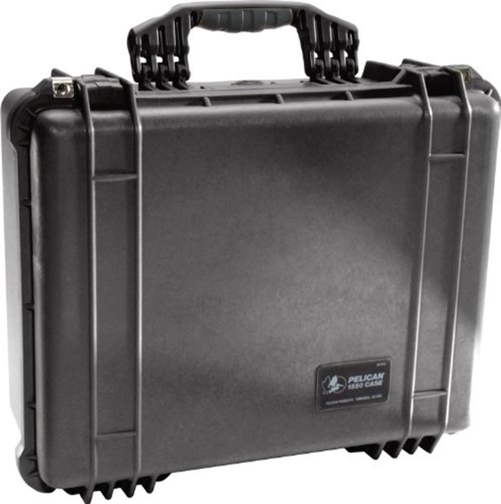 Pelican 1550 Black Hard Case 18.43In x 14.00In x 7.62In ID - Flockneti