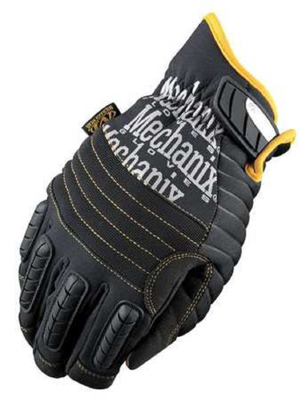 Mechanix Wear Large Gray/Black Winter Synthetic Leather Gloves - Flockneti