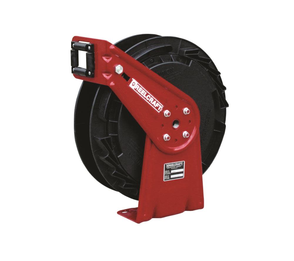 Reelcraft Spring Retractable Hose Reel – 3/8 In. x 50 Ft. 300 PSI Without Hose - Flockneti