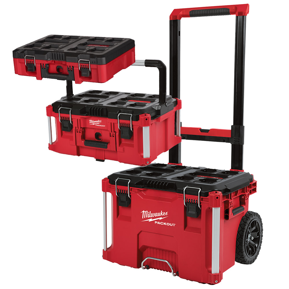 Milwaukee PACKOUT Rolling Tool Box Large Tool Box & Tool Case - Flockneti
