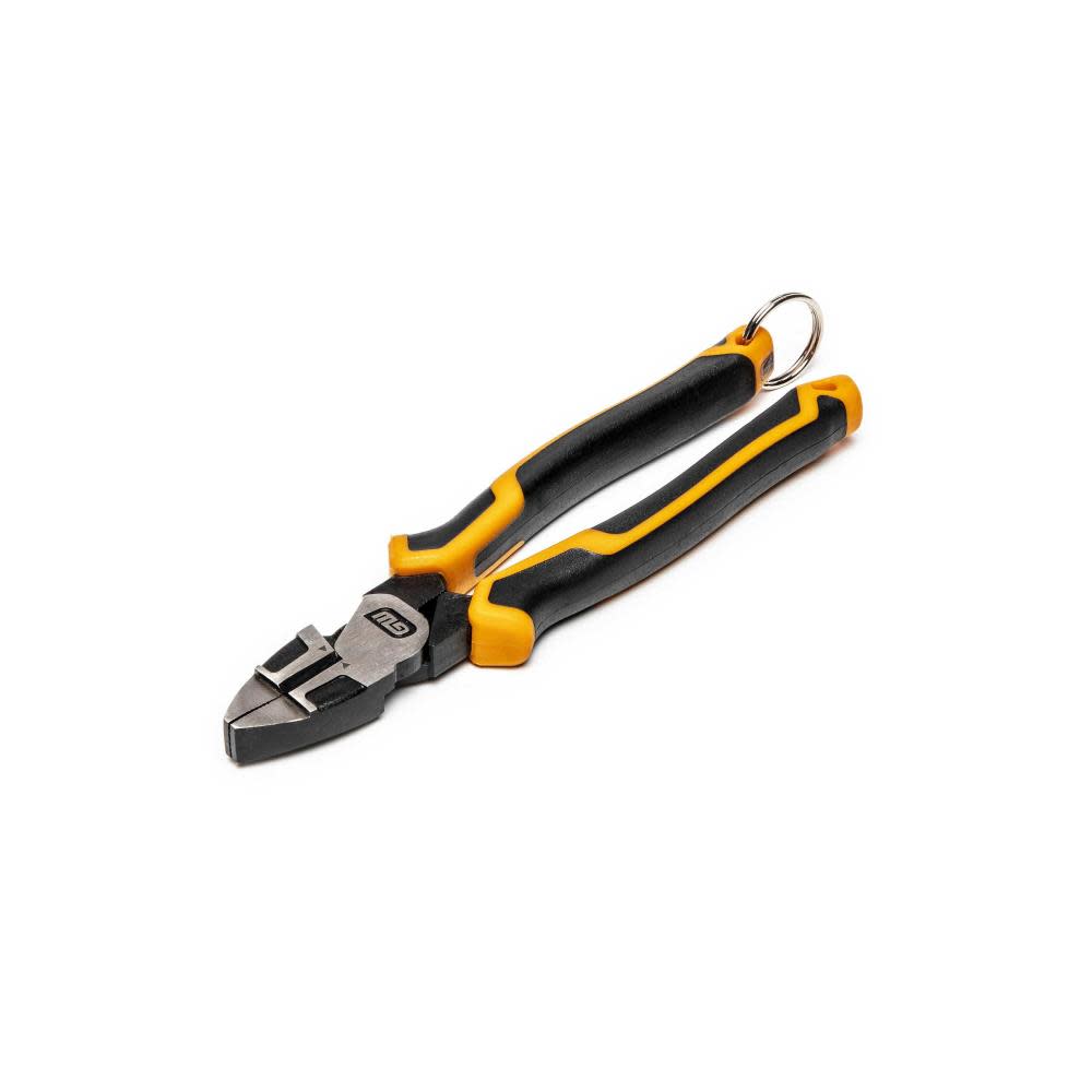 GEARWRENCH Pitbull Lineman’s Pliers 8″ Tether Ready Dual Material - Flockneti