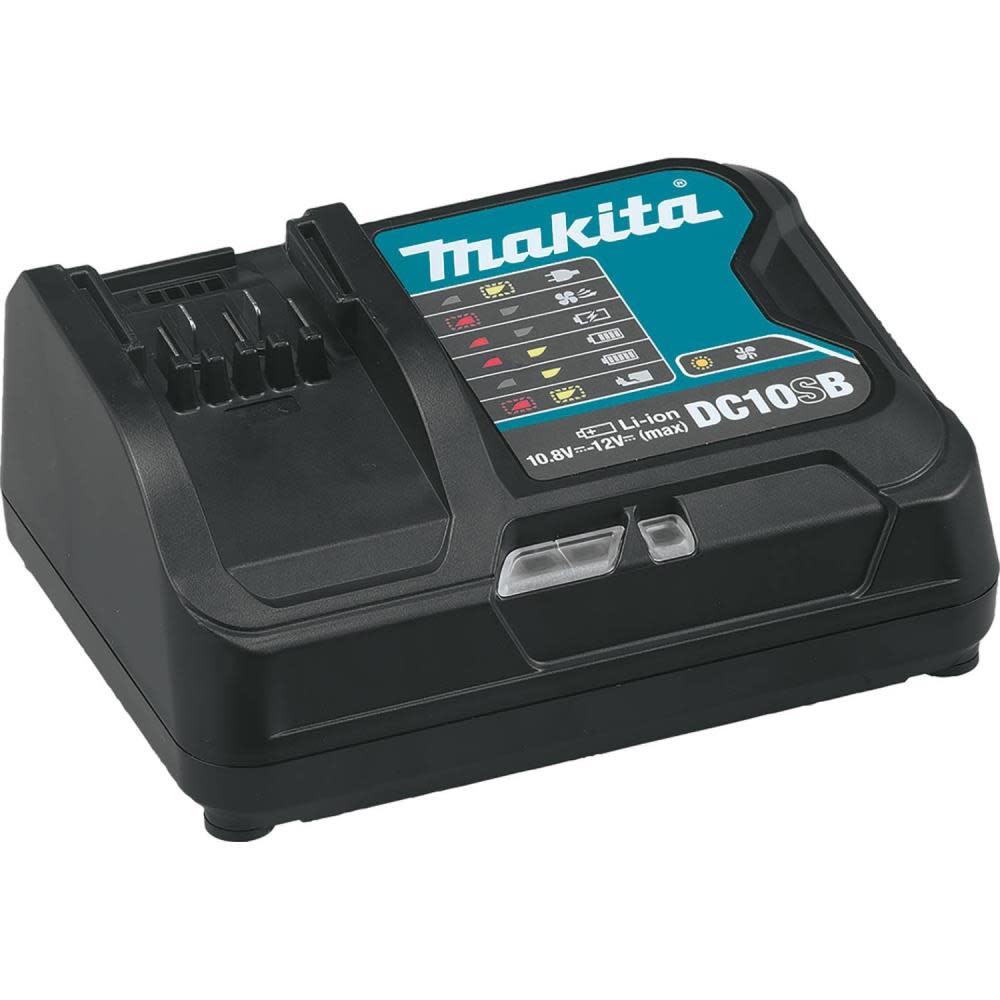 Makita 12V Max CXT Lithium-Ion Rapid Optimum Charger - Flockneti