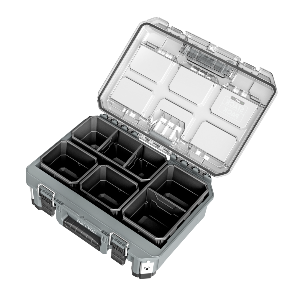 FLEX Stack Pack Medium Organizer Box - Flockneti