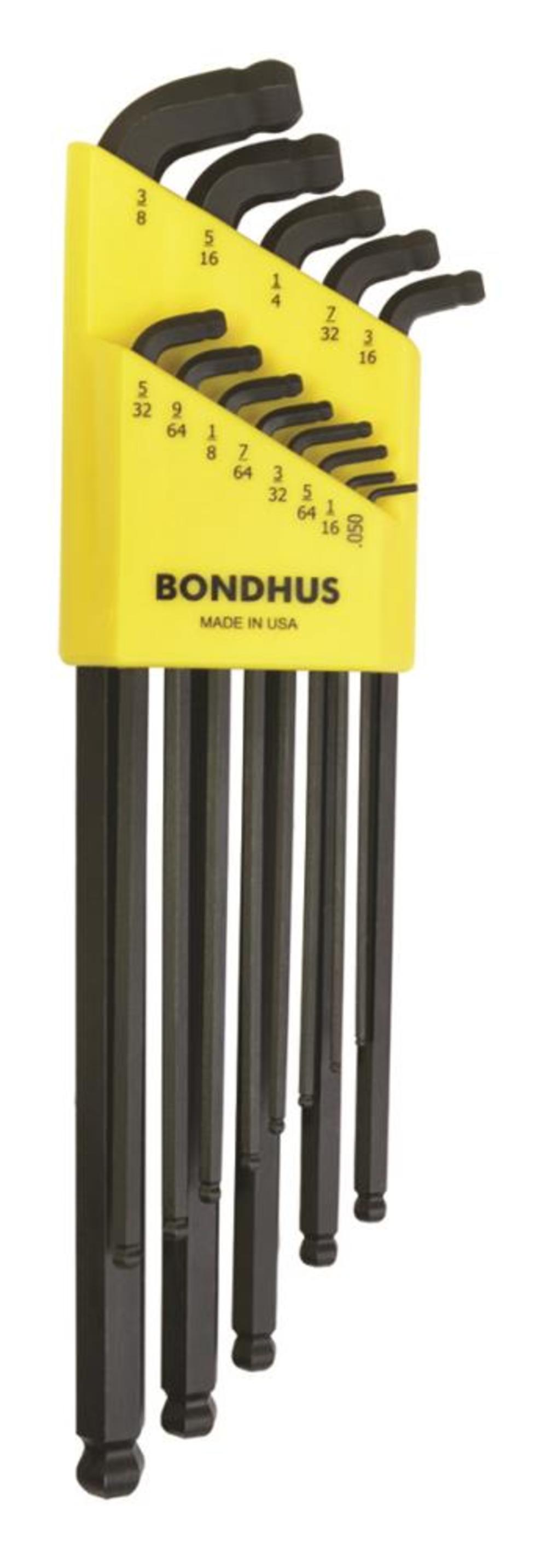 Bondhus 13 piece Stubby Double Ball End L-Wrench Set with ProGuard Finish - Flockneti