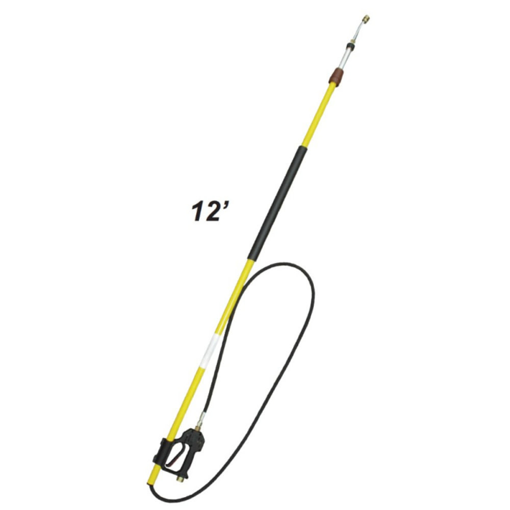 Spraymart Fiberglass Telescoping Lance 6 ft. to 12 ft. - Flockneti