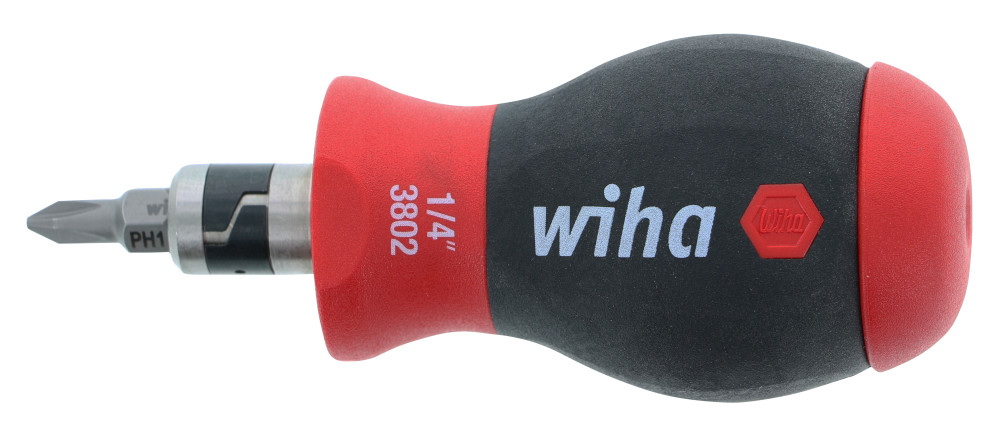 Wiha Multi Bit Driver 14 in One Soft Finish Stubby - Flockneti