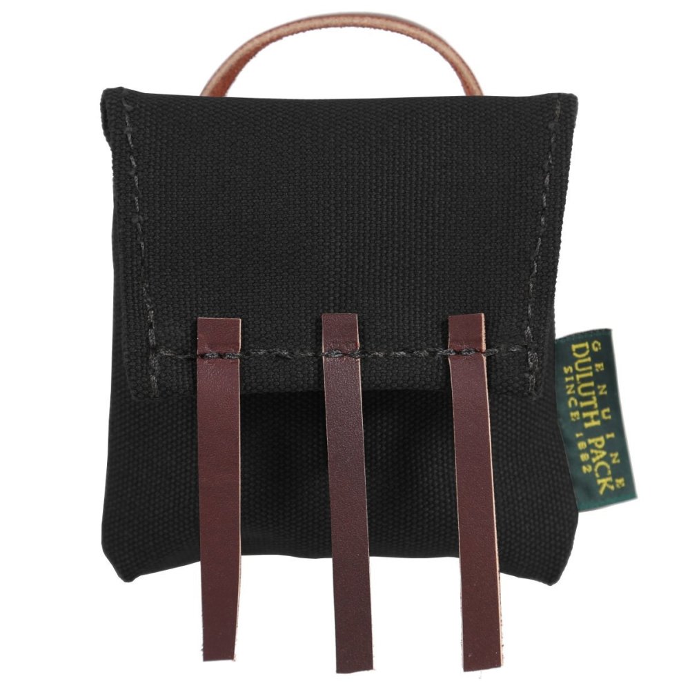 Duluth Pack Black Canvas Mini Ornament Pack - Flockneti